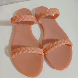 Stuart Weitzman Coral Braided Sandals‎